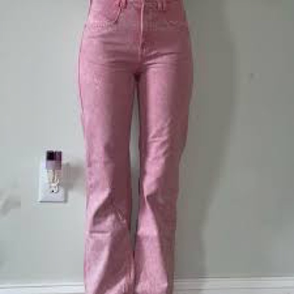 BDG Pink Cowboy Jeans - Picture 5 of 7